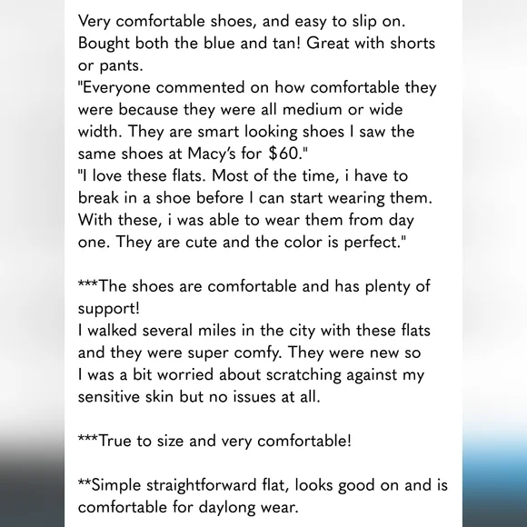 Gloria Vanderbilt DEBBIE Ladies' Flat Navy Blue NEW IN BOX - Picture 8 of 8